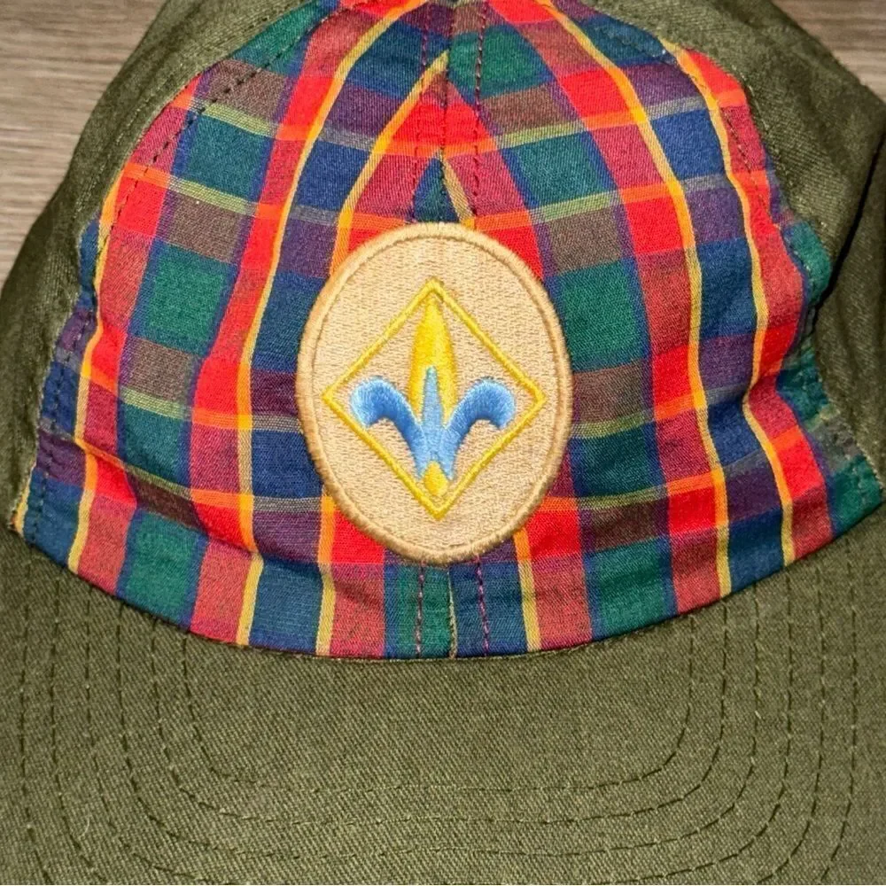 Boy Scouts Plaid Baseball Hat